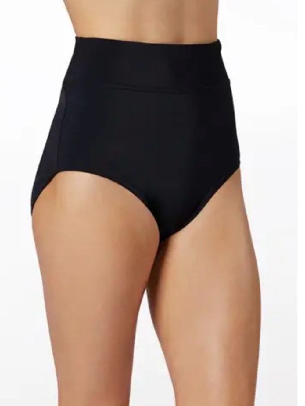 Balera natural waist high leg, brief medium adult black MT10011 NEW